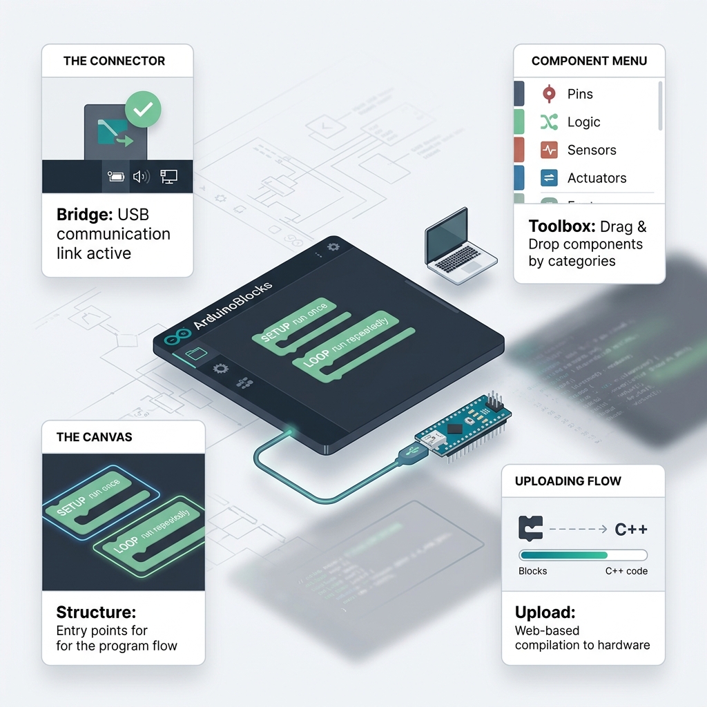 ArduinoBlocks Configuration & Basics
